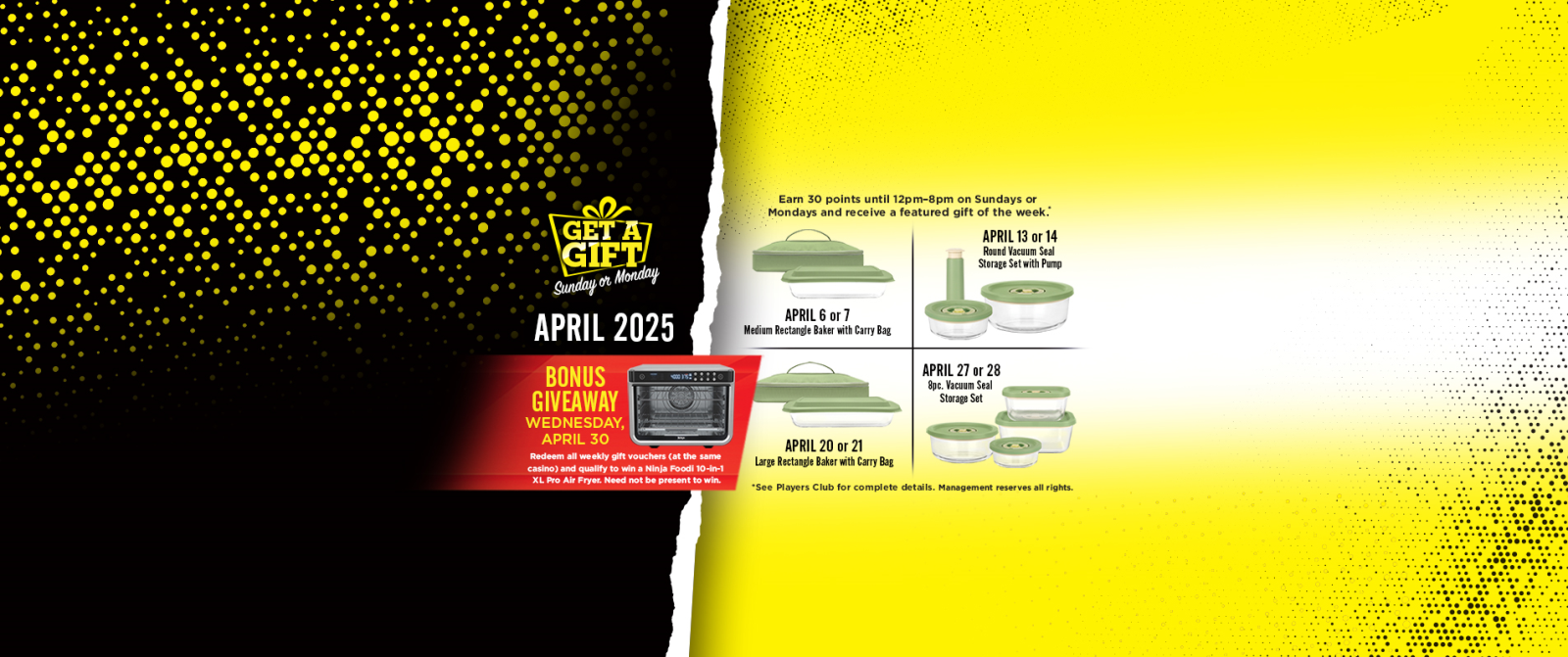 Get a Gift - April 2025