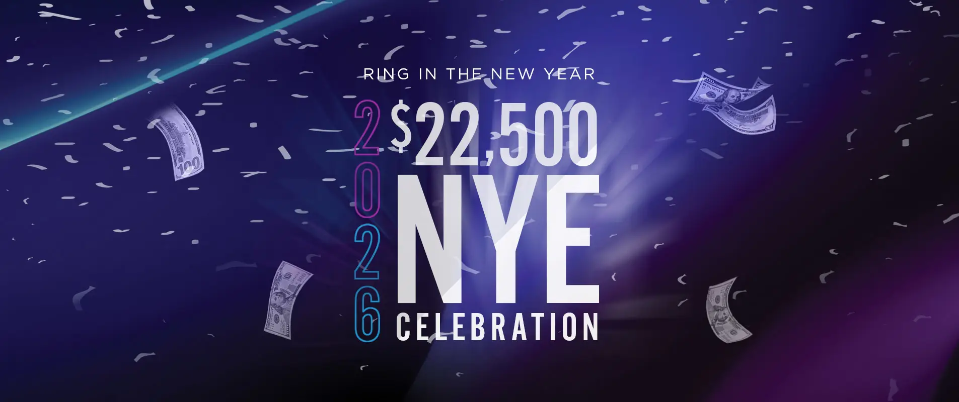 2026 $22,500 NYE Celebration