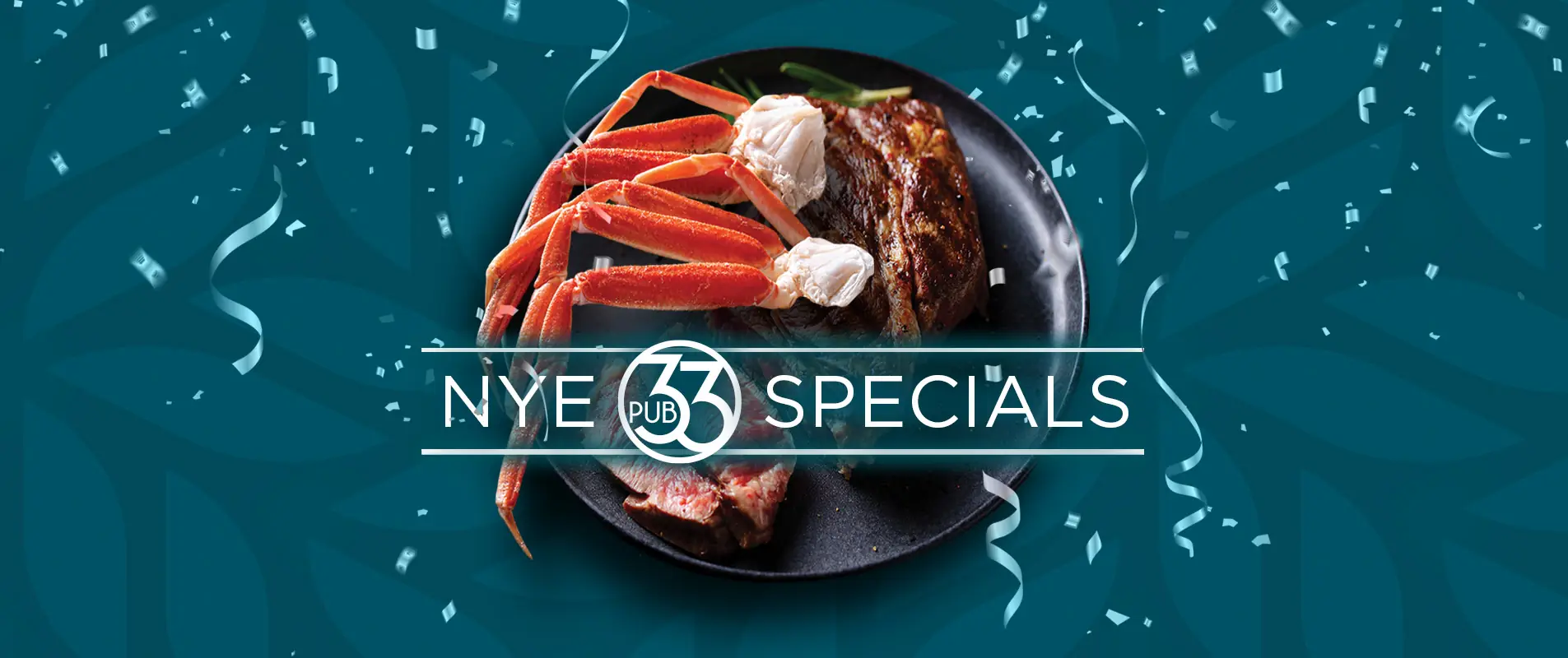 Pub 33 New Year's Eve Specials