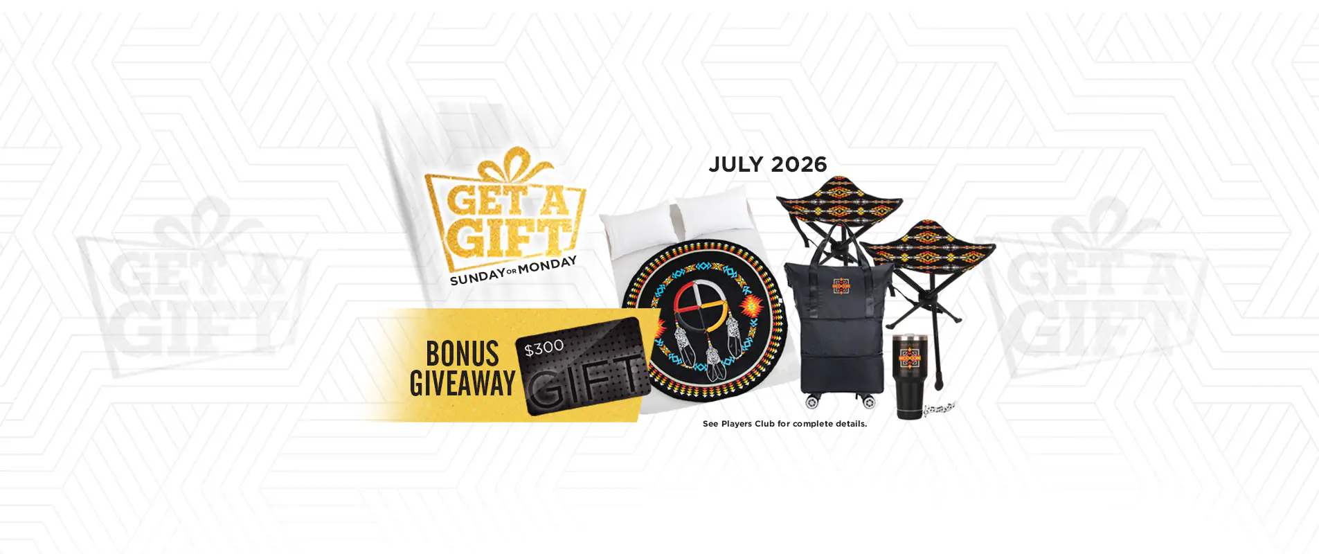 Get a Gift - July 2026